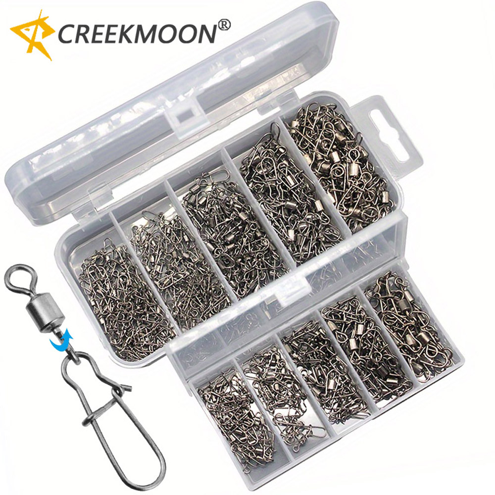 Fishing Lure Accessories - Zestaw 95/210 szt. łączników wędkarskich, zestaw