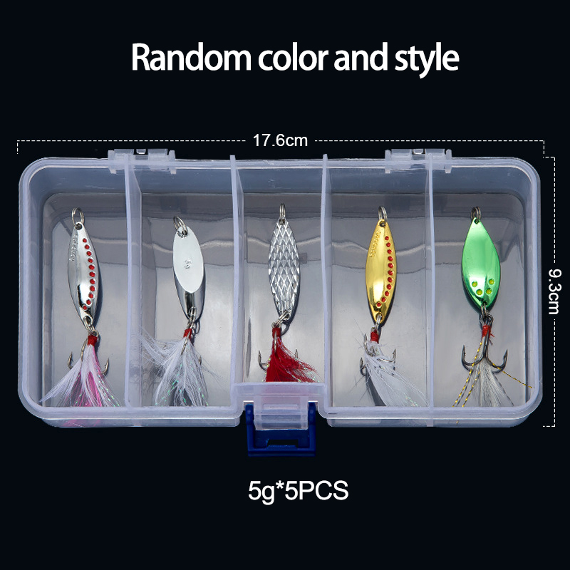 Fishing Lure Crankbait - Metalowa łyżka Spinner Fishing Lure 5g