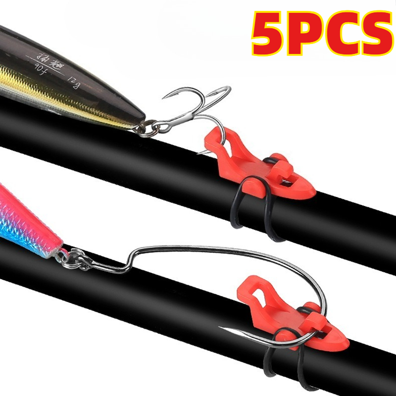 Fishing Lure Jig - 5 szt. Uchwyt na haczyk wędki,