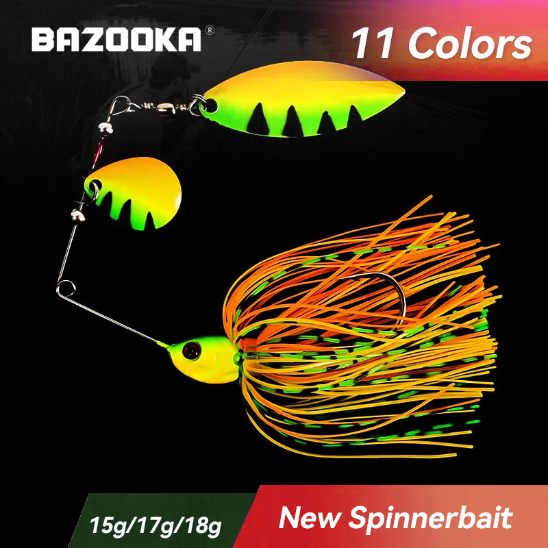 Bazooka 15g 18g Spinnerbait Fi – Fishing Lure Swimbait recenzja i cena