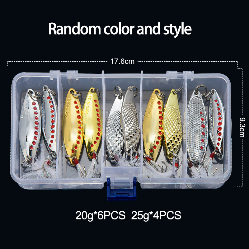 Metalowa łyżka Spinner Fishing – Fishing Lure Crankbait recenzja i cena