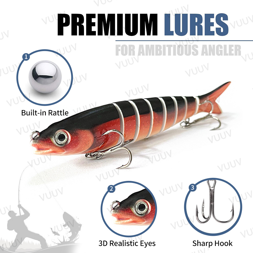 10 szt. Przynęt Wędkarskich na – Fishing Lure Swimbait recenzja i cena