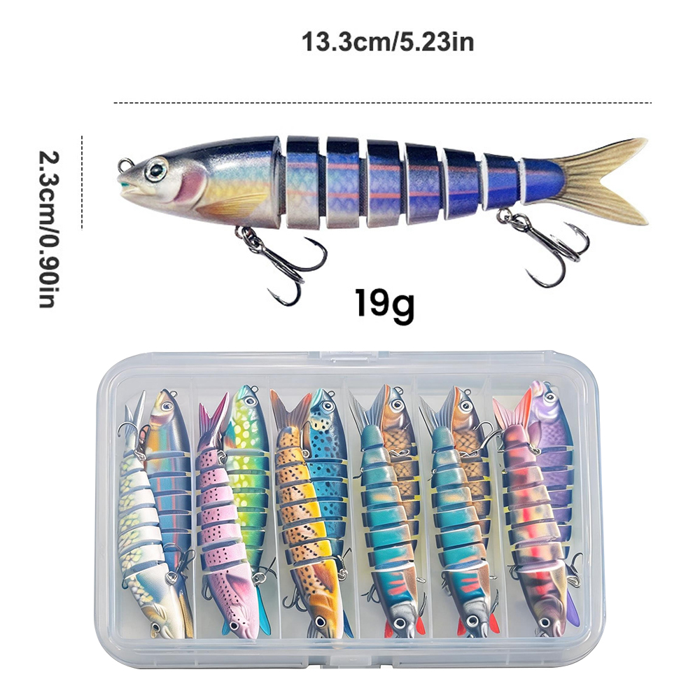 10 szt. Przynęt Wędkarskich na – Fishing Lure Swimbait recenzja i cena