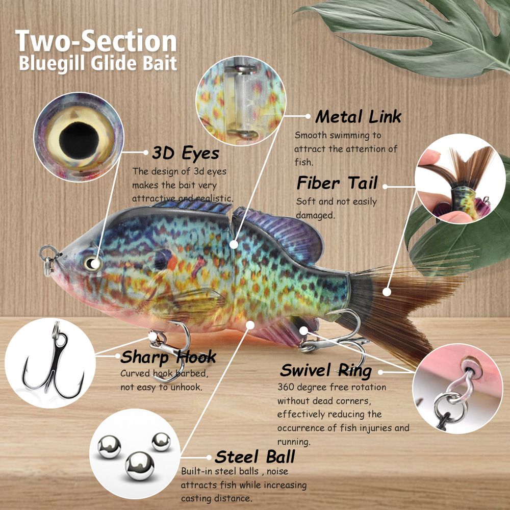 Przynęta plastikowa 13 cm/33 g – Fishing Lure Swimbait recenzja i cena