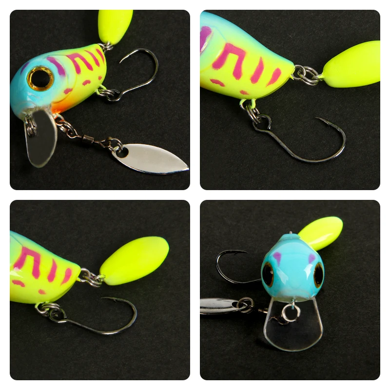 Pływające mikrokrankbaity 30mm – Fishing Lure Crankbait recenzja i cena