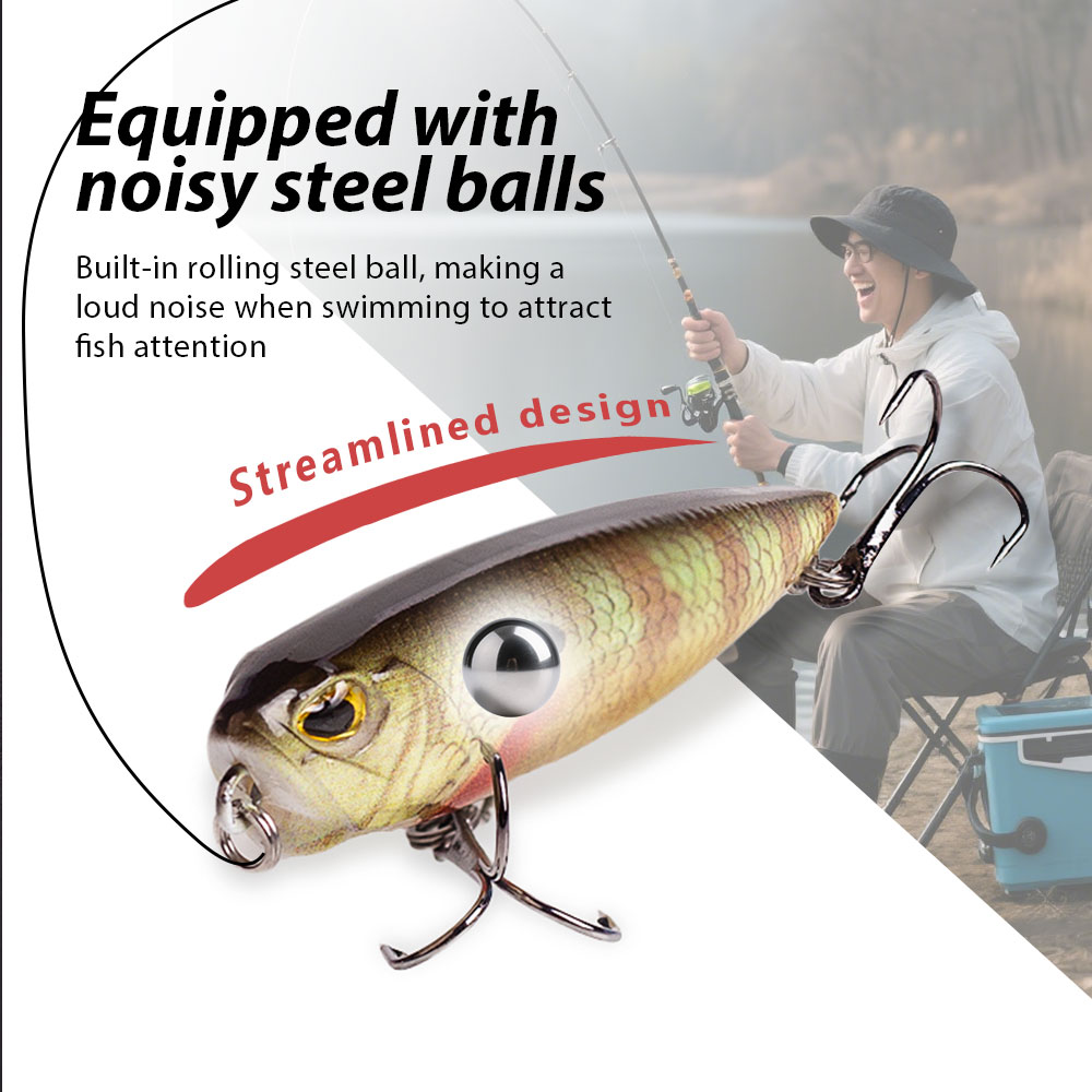 Przynęty powierzchniowe Hanlin – Fishing Lure Popper recenzja i cena