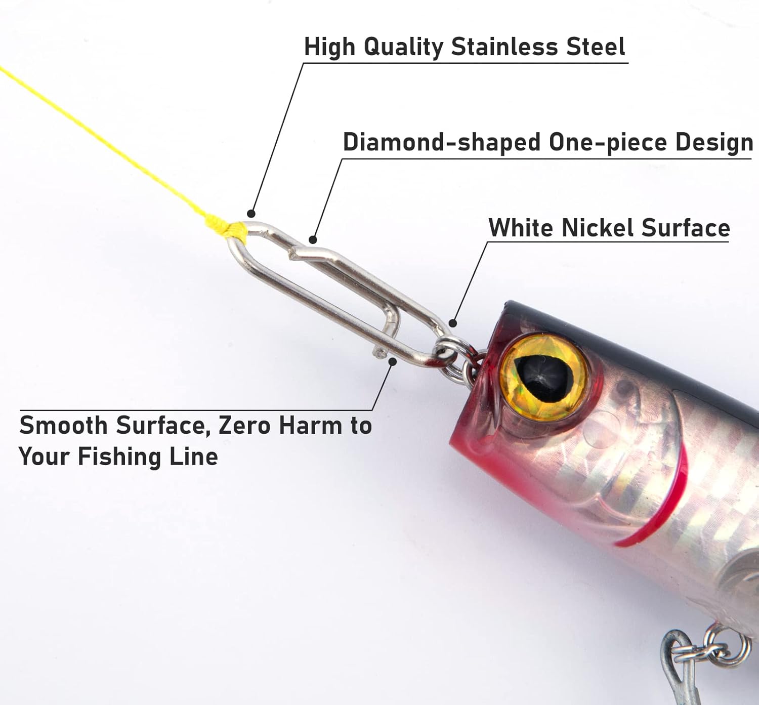 50 sztuk/paczka klipsy do wędk – Fishing Lure Crankbait recenzja i cena