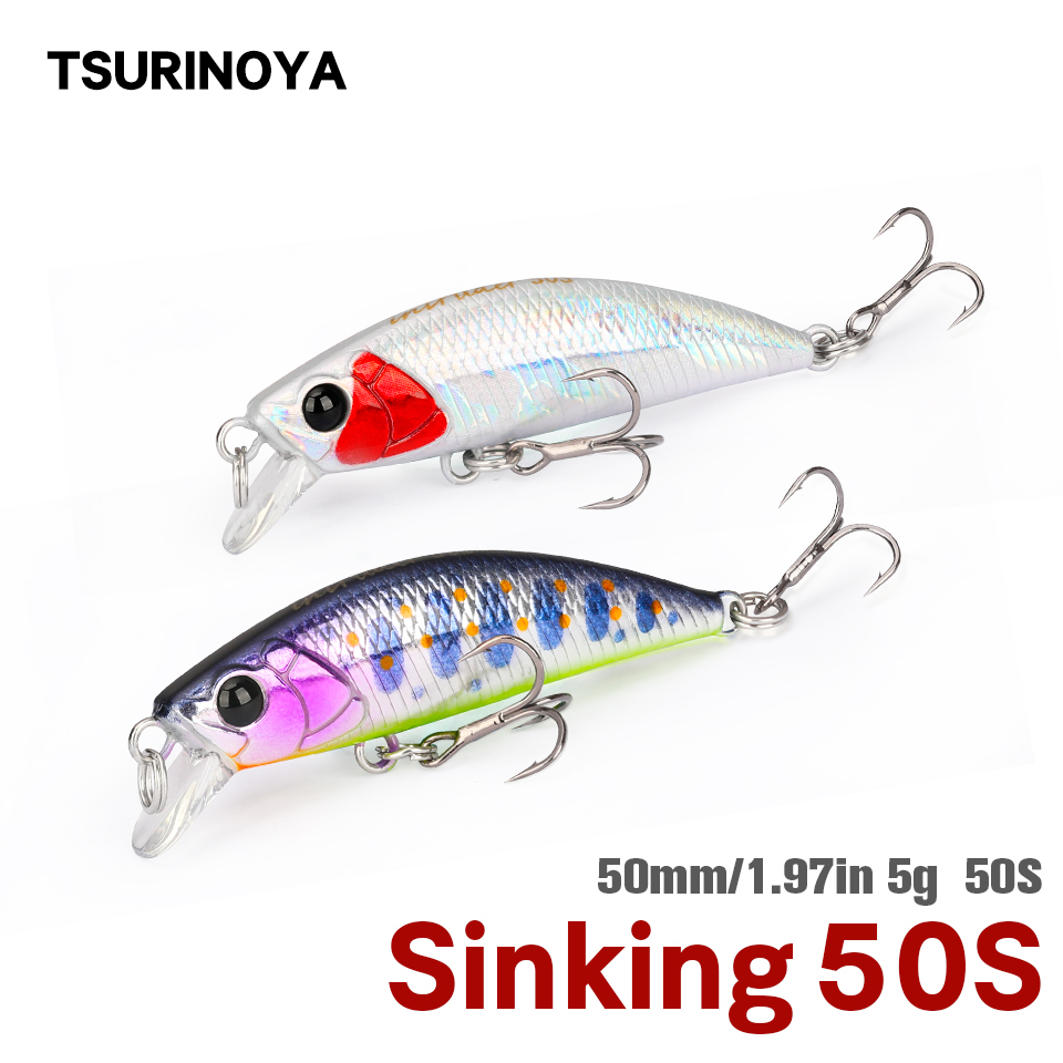TSURINOYA 50S NEW COLOR 5cm 5g – Fishing Lure Jerkbait recenzja i cena
