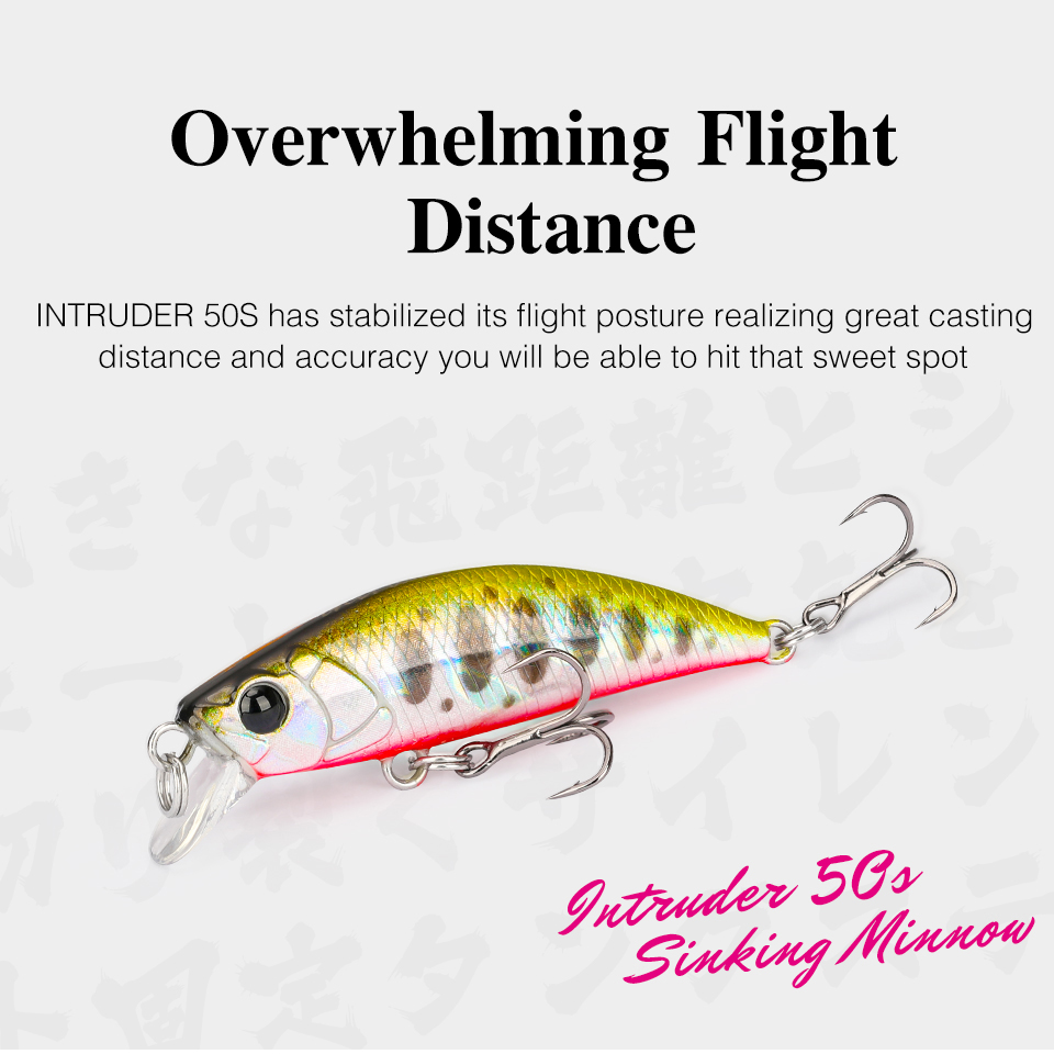TSURINOYA 50S NEW COLOR 5cm 5g – Fishing Lure Jerkbait recenzja i cena