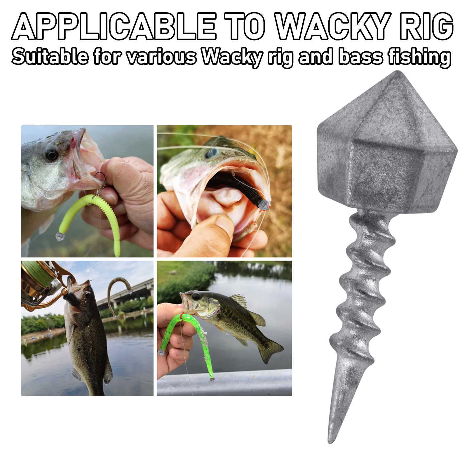 10 szt. Wkładane obciążniki wę – Fishing Lure Accessories recenzja i cena