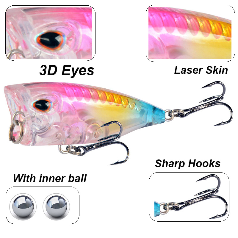 YUCONG 1PC Mini Popper Fishing – Fishing Lure Swimbait recenzja i cena